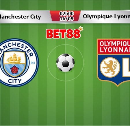Soi kèo nhà cái W88 trận Manchester City vs Lyon, 02h00 – 16/08