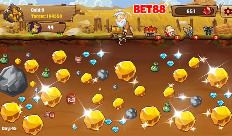 Khám phá cách chơi game đào vàng online hấp dẫn tại VN88