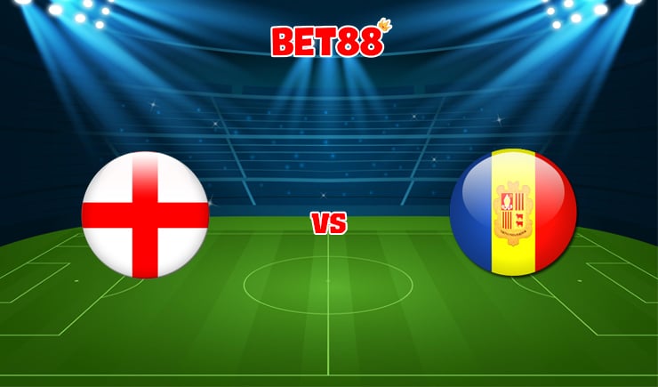 Soi kèo tỷ số VN88 trận đấu Anh vs Andorra, 23h00 – 05/09