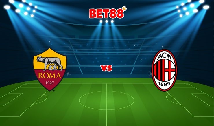Soi kèo FB88 trận đấu AS Roma vs AC Milan, 02h45 – 01/11