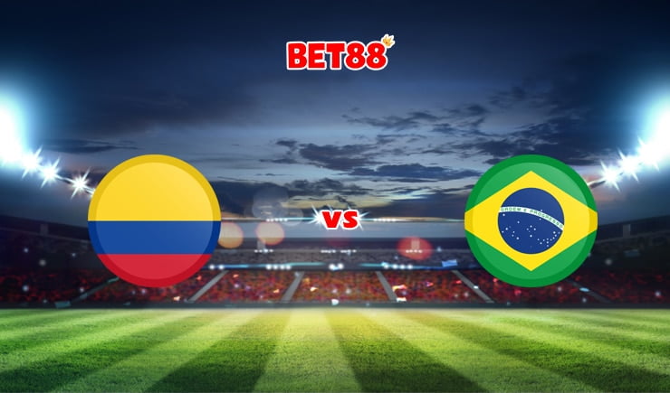 Soi kèo bóng đá FB88 trận Colombia vs Brazil, 04h00 – 11/10