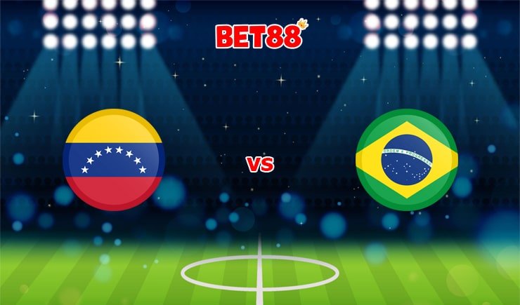 Soi kèo bóng đá FB88 trận Venezuela vs Brazil, 06h30 – 08/10