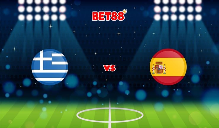 Soi kèo M88 trận đấu Hy Lạp vs Tây Ban Nha, 02h45 – 12/11