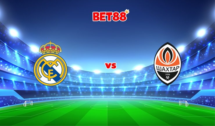 Soi kèo W88 trận Real Madrid vs Shakhtar Donetsk, 00h45 – 04/11