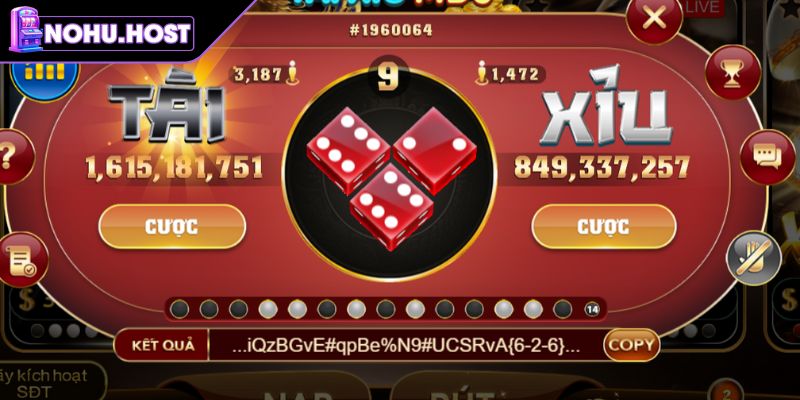 Tham gia ván Xí Ngầu đổi thưởng