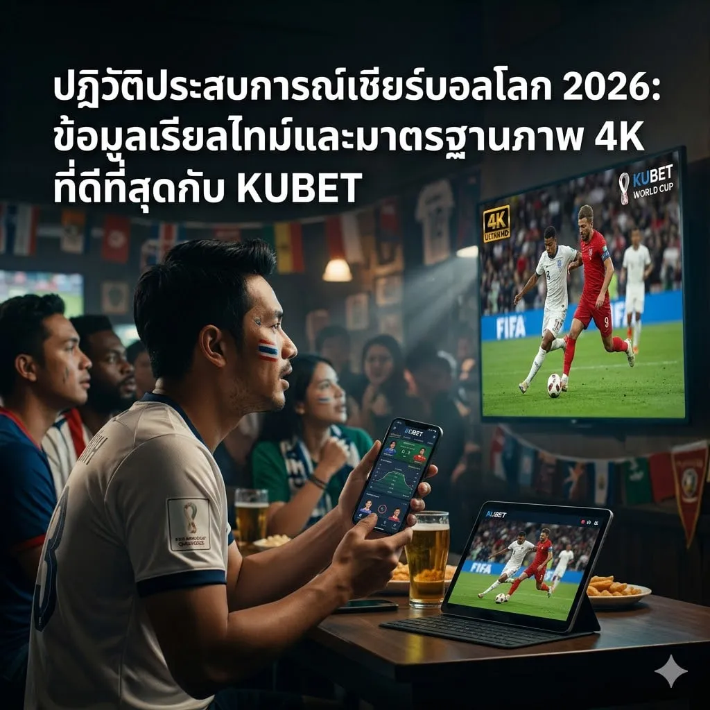 ยกระดับการรับชมด้วยเทคโนโลยี KU11: ดูบอลสด 4K